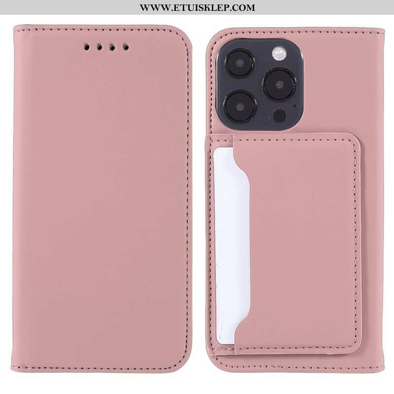 Etui Na Telefon do iPhone 13 Pro Max Etui Folio Stojak Na Karty